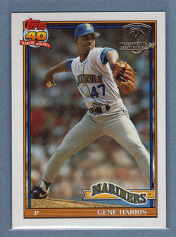 1991 Topps Desert Shield #203 Gene Harris  NM  GO500