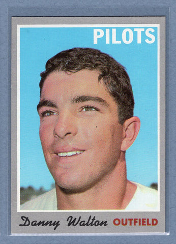 1970 Topps #134 Danny Walton  EX-MT  GO680