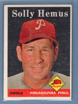 1958 Topps #207 Solly Hemus (c) VG  GO501