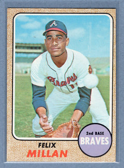 1968 Topps #241 Felix Millan (b)  EX-MT  GO550