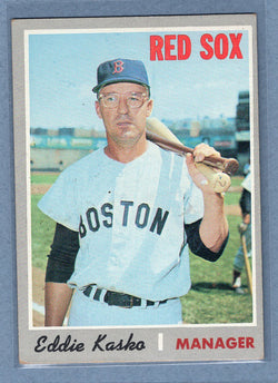 1970 Topps #489 Eddie Kasko (st) VG  GO695