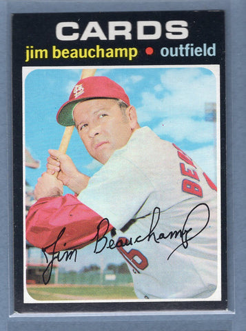 1971 Topps #322 Jim Beauchamp  (c) EX-MT  GO775