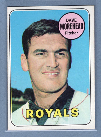 1969 Topps #29 Dave Morehead (a) EX-MT  GOWABB