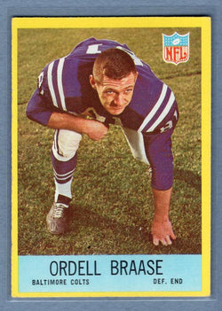 1967 Philadelphia #16 Ordell Braase EX  GO110