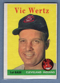 1958 Topps #170 Vic Wertz EX   GO67B
