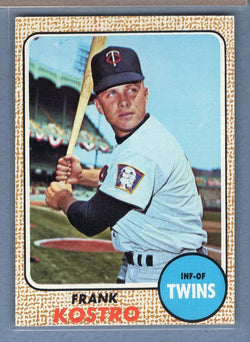 1968 Topps #44 Frank Kostro(b) EX  GO250