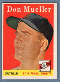 1958 Topps #253 Don Mueller EX  GO401