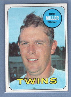 1969 Topps #403 Bob Miller (c) EX  GO602