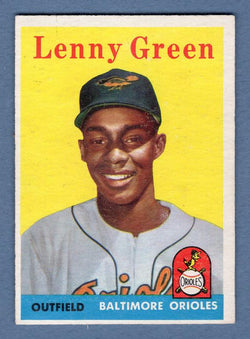 1958 Topps #471 Lenny Green EX  GO495