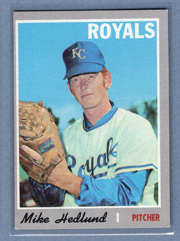 1970 Topps #187 Mike Hedlund  EX-MT  GO450