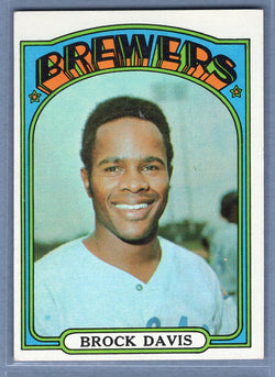 1972  Topps #161 Brock Davis Ex-Nm