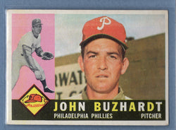 1960 Topps #549 John Buzhardt EX  GO480