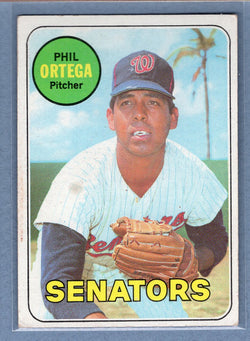 1969 Topps #406 Phil Ortega (a) EX  GO602