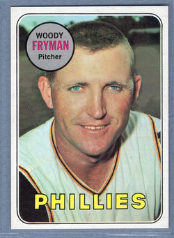 1969 Topps #51 Woody Fryman NM  GO661