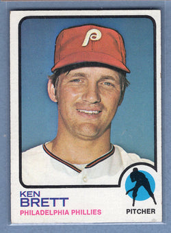 1973 Topps #444 Ken Brett  EX  GO501