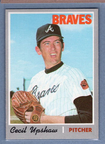 1970 Topps #295 Cecil Upshaw  (a) EX-MT  GO900