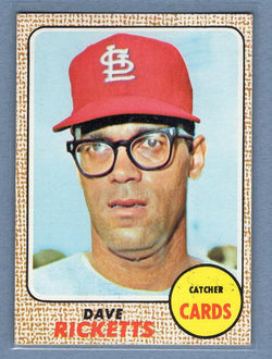 1968 Topps #46 Dave Ricketts(a) EX  GO250