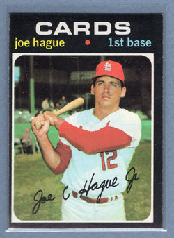 1971 Topps #96 Joe Hague   EX-MT  GO550