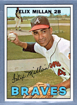 1967 Topps #89 Felix Millan EX-MT  GO510