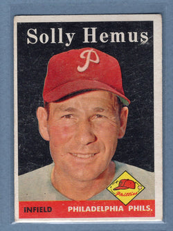 1958 Topps #207 Solly Hemus (f) G-VG  GO501