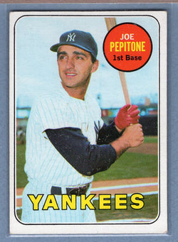 1969 Topps #589 Joe Pepitone EX  GO477