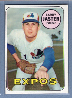 1969 Topps #496 Larry Jaster (a) EX-MT  GOWABB