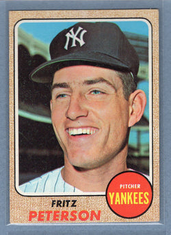 1968 Topps #246 Fritz Peterson (a)  EX  GO550