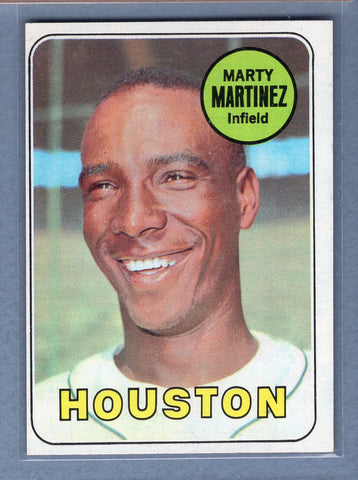 1969 Topps #337 Marty Martinez (b) EX  GO700