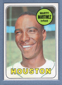 1969 Topps #337 Marty Martinez (c) EX-MT  GO700