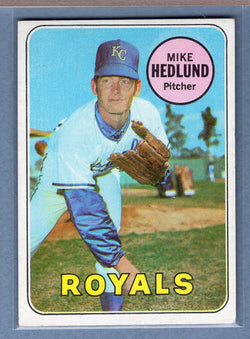 1969 Topps #591 Mike Hedlund EX  GO477