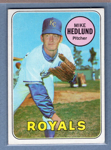 1969 Topps #591 Mike Hedlund EX  GO477