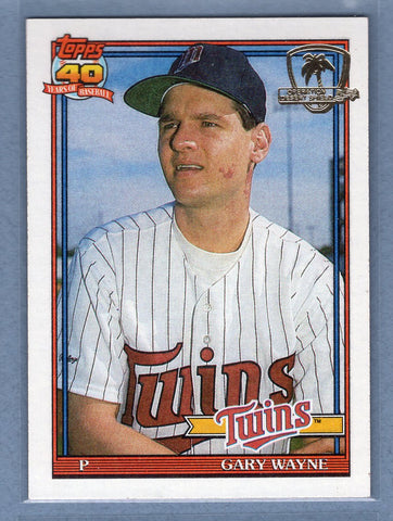1991 Topps Desert Shield #207 Gary Wayne  NM  GO500