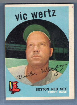 1959 Topps #500 Vic Wertz VG-EX    Set Break A