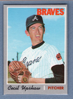 1970 Topps #295 Cecil Upshaw  (c) EX  GO900