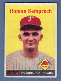 1958 Topps #474 Roman Semproch VG-EX  GO495