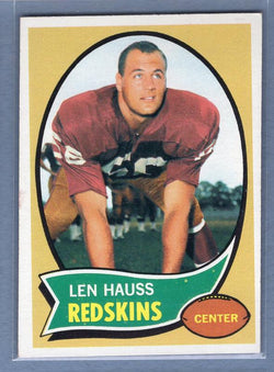 1970 Topps #124 Len Hauss EX-MT   GO241B