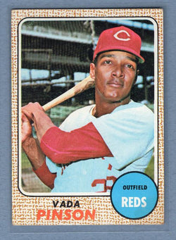 1968 Topps #90 Vada Pinson EX  GO588