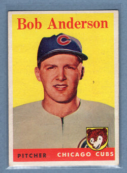 1958 Topps #209 Bob Anderson (mk) (a) VG  GO501