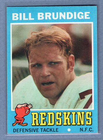 1971 Topps #216 Bill Brundige EX-MT  GO248