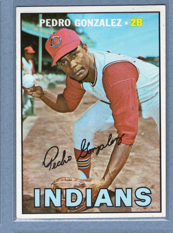 1967 Topps #424 Pedro Gonzalez EX  GO368