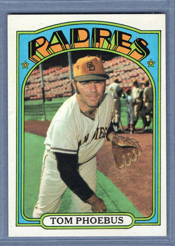 1972 Topps #477 Tom Phoebus EX-MT   GO464