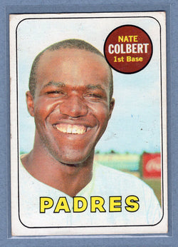 1969 Topps #408 Nate Colbert (a) EX  GO602