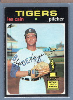 1971 Topps #101 Les Cain   EX-MT  GO550
