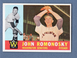 1960 Topps #87 John Romonosky EX-MT  GO240A