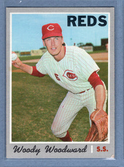 1970 Topps #296 Woody Woodward   VG-EX  GO900
