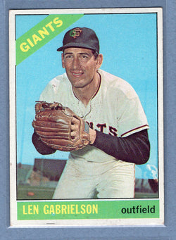 1966 Topps #395 Len Gabrielson (st) (a) VG  GO470