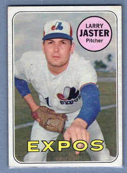 1969 Topps 496 Larry Jaster VG-EX SET BREAK