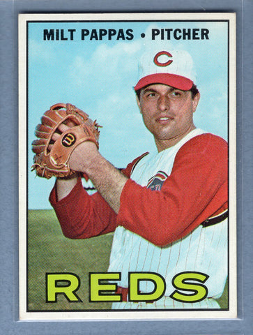 1967 Topps #254 Milt Pappas EX-MT    GO323