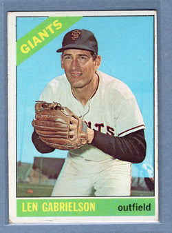 1966 Topps #395 Len Gabrielson (b) VG-EX  GO470