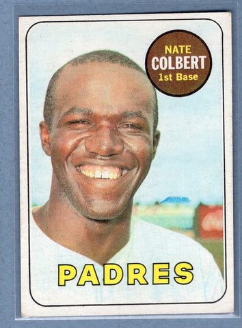 1969 Topps #408 Nate Colbert (b) EX-MT  GO602